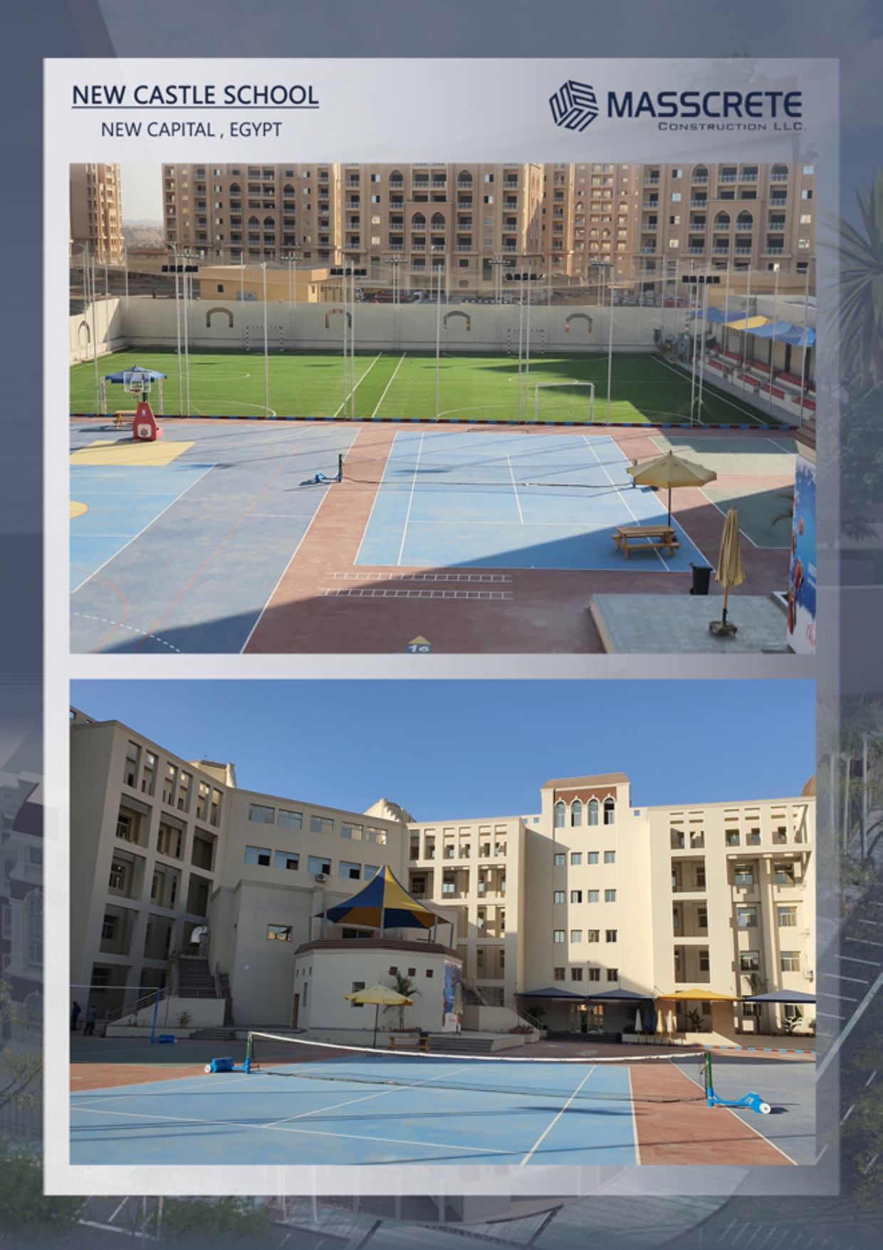 2.New Castle School, New Capital, Egypt