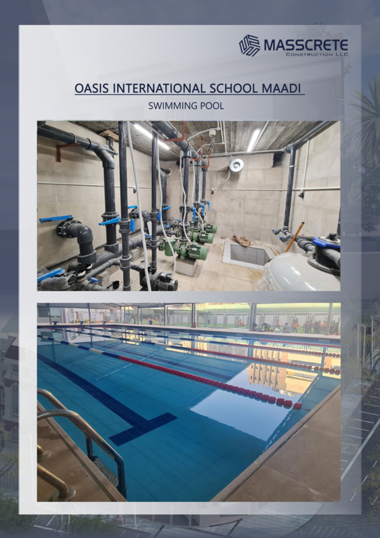 3.Oasis International School,Swinning Pool, Maadi, Egypt
