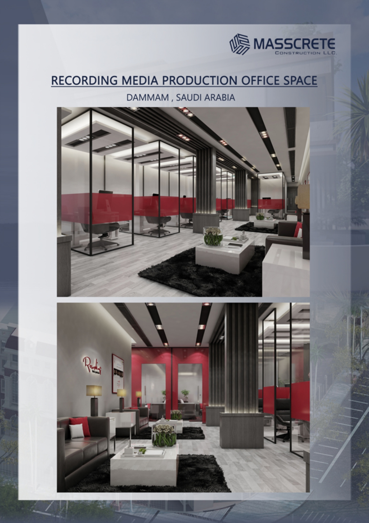 3.Recording Media Projduction Office Space, Dammam, Saudi Arabia