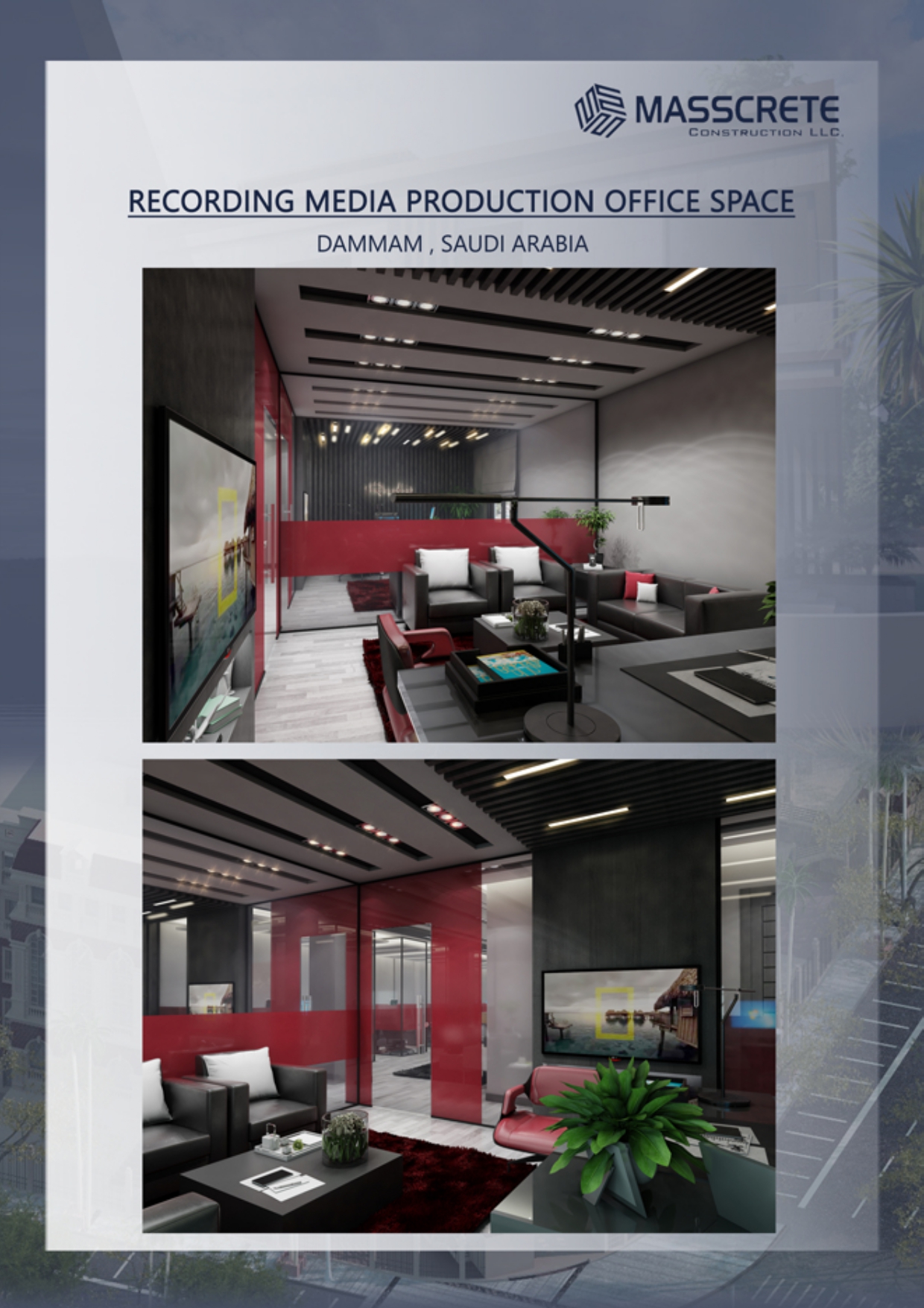 3.Recording Media Projduction Office Space, Dammam, Saudi Arabia